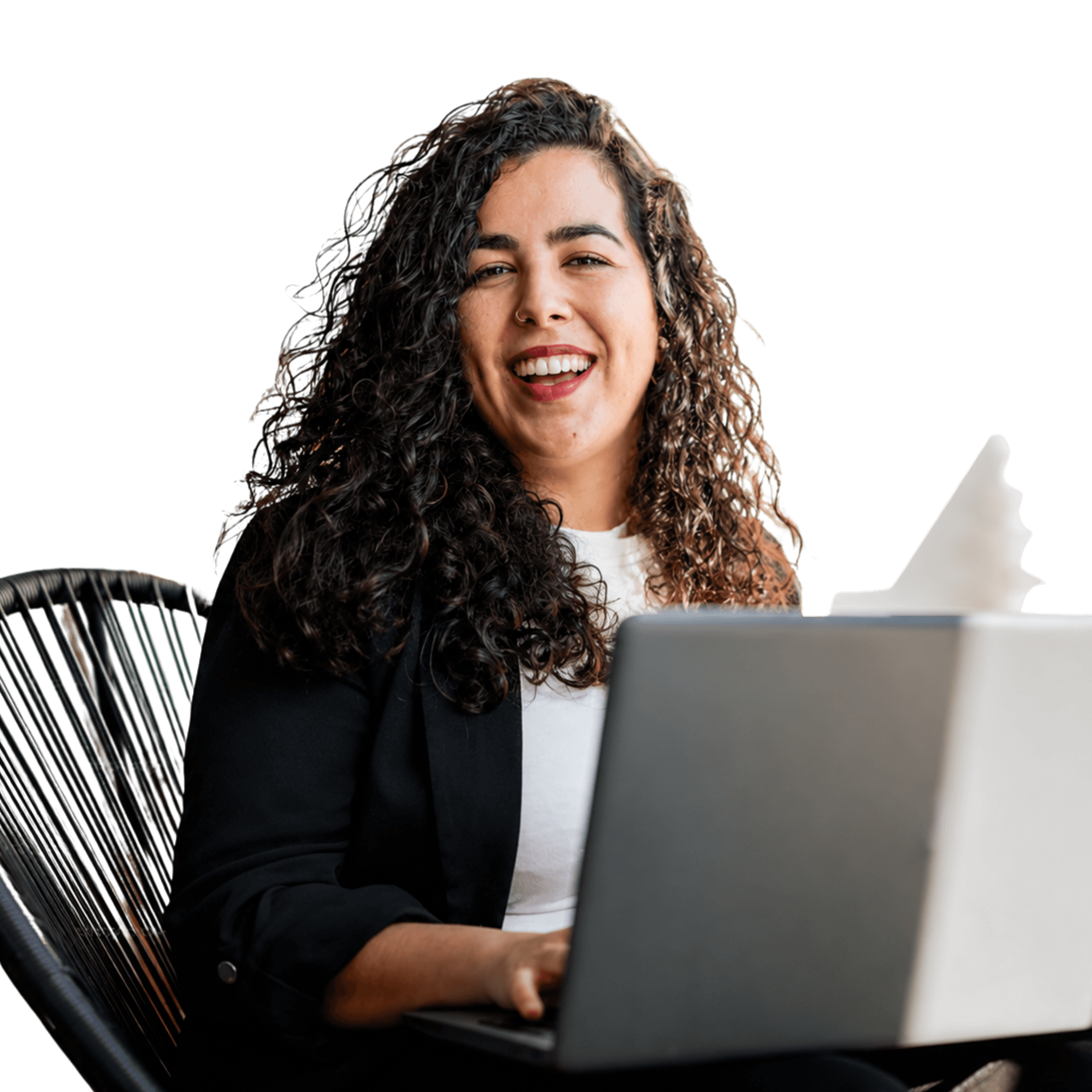 A real estate agent keeping her books organized with Kapytl